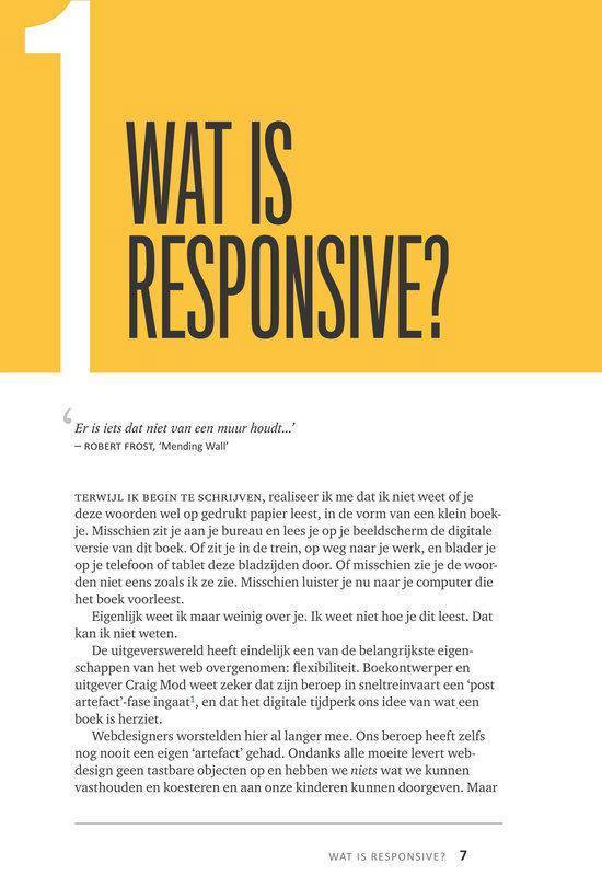 Responsive webdesign