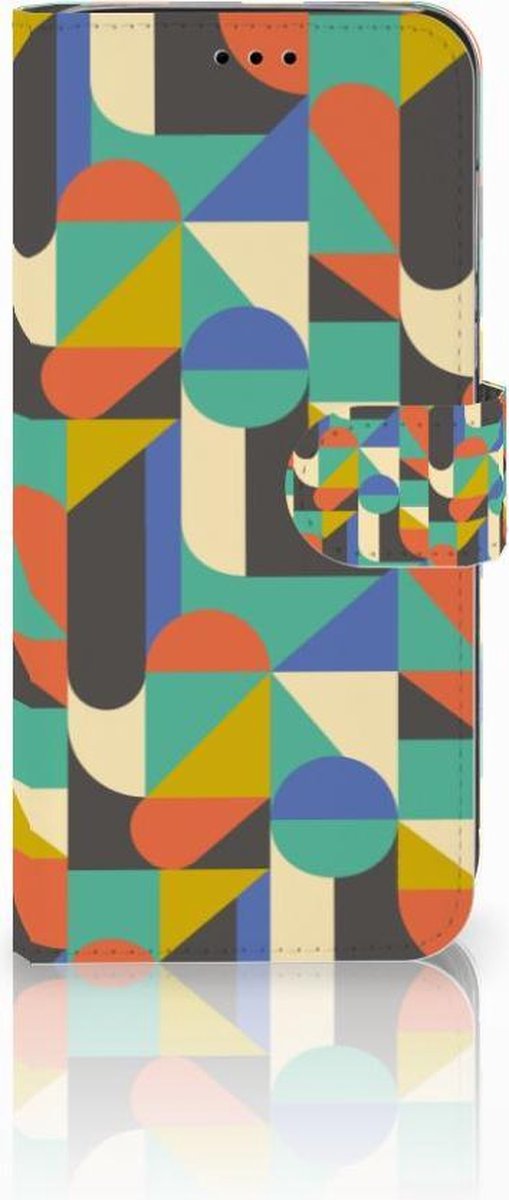 Huawei P20 Lite Telefoon Hoesje Funky Retro