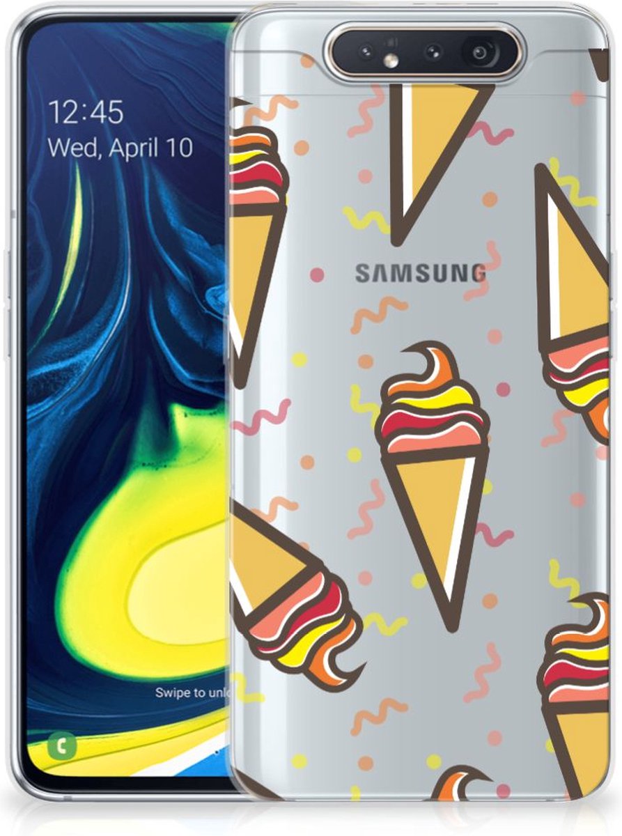 Samsung Galaxy A80 Siliconen Case Icecream