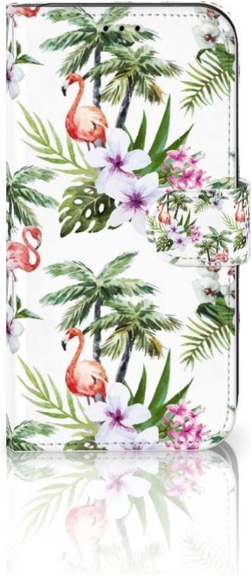 Coque Téléphone Apple iPhone 11 Protection Téléphone Palms Flamingo