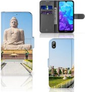 Huawei Y5 (2019) Flip Cover Boeddha