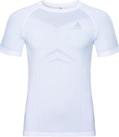 Odlo Light Top Crew Neck SS Heren - Wit - maat XL