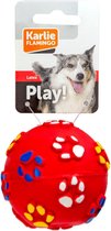 Latex ball toy assorted, 8cm with squeeker