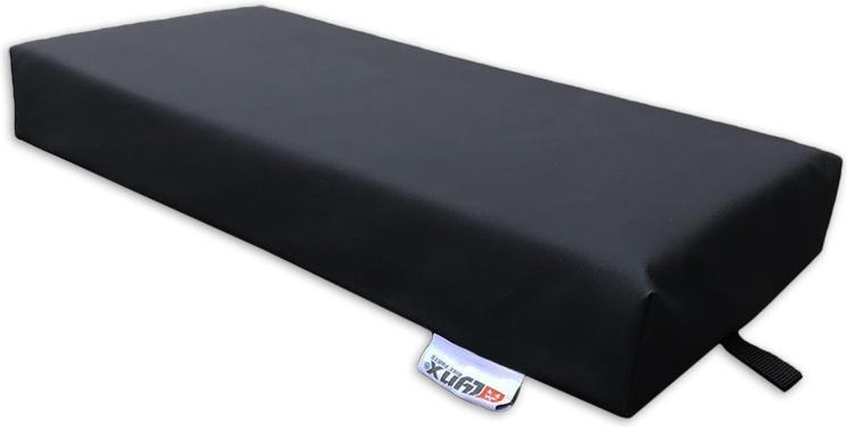 Lynx Bagagedragerkussen Polyester 34 Cm Zwart