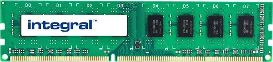 Integral 8GB PC RAM Module DDR3 1333MHZ Value, 8 Go, 1 x 8 Go, DDR3, 1333  MHz, 240-pin DIMM IN3T8GNZJII - Cartes Mémoire PCfavorable à acheter dans  notre magasin