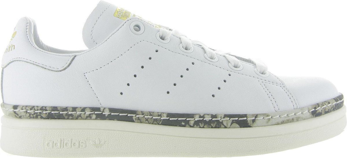 Adidas Dames Sneakers Stan Smith New Bold Wit - Schoenen.nl