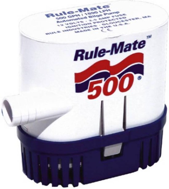 Foto: Rule bilgepomp rule mate 500 12v