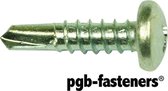 PGB Zelfborende schroef verzinkt half bolkop 4,2x32 mm.