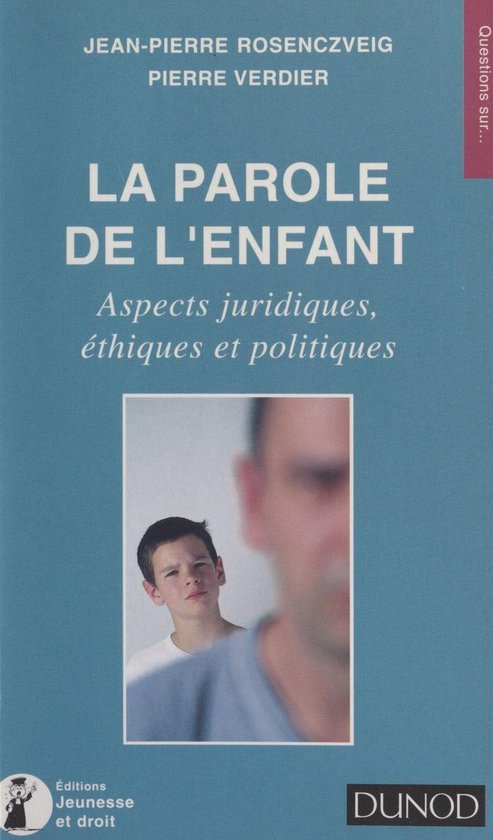 La parole de l'enfant - cover