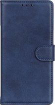 Shop4 - Samsung Galaxy A30s Hoesje - Wallet Case Retro Blauw