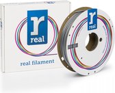 REAL PLA - Satin Silver - spool of 0.5Kg – 2.85mm