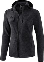 Erima Basic Fleece Jack - Jassen  - zwart - 44