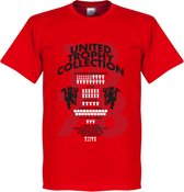 Manchester United Trophy Collection T-Shirt - Rood - XXL
