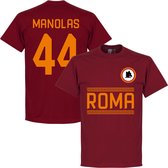 AS Roma Manolas Team T-Shirt  - XXL