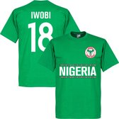 Nigeria Iwobi 18 Team T-Shirt - L