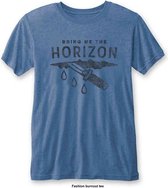 Bring Me The Horizon Heren Tshirt -M- Wound Blauw