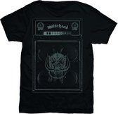 Motorhead - Amp Stack Heren T-shirt - M - Zwart