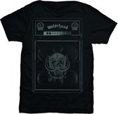 Motorhead Heren Tshirt -M- Amp Stack Zwart