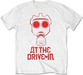 At The DriveIn Heren Tshirt -M- Mask Wit