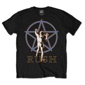 Rush Heren Tshirt -M- Starman Glow Zwart