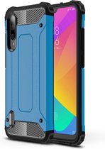 Xiaomi Mi A3 Hoesje - Armor Hybrid - Lichtblauw