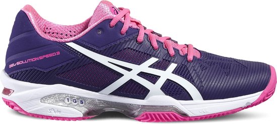 Asics Gel-Resolution 7 Sportschoenen - Maat 37.5 - Vrouwen - paars/roze/wit