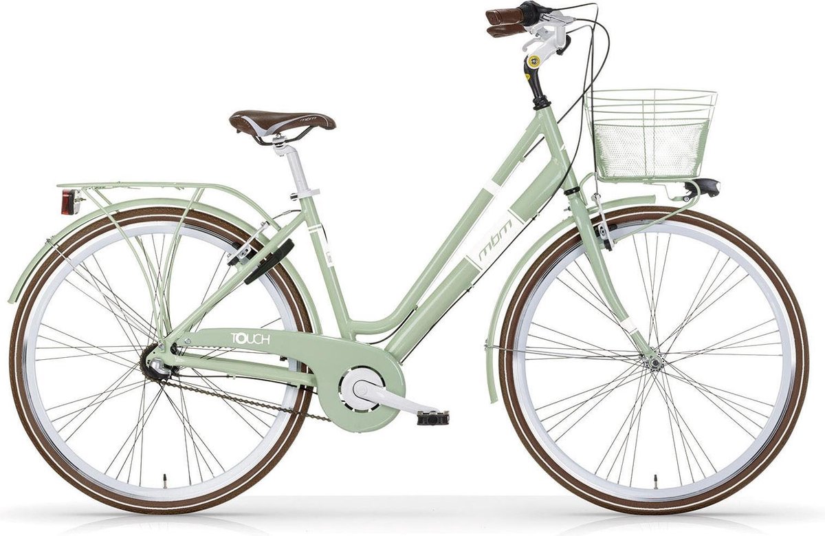 Mbm Touch 28 Inch 50 Cm Dames 3v V brakes Groen