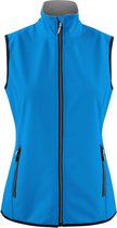 Printer Softshell Bodywarmer Vest Trial Lady 2261060 Oceaanblauw - Maat L