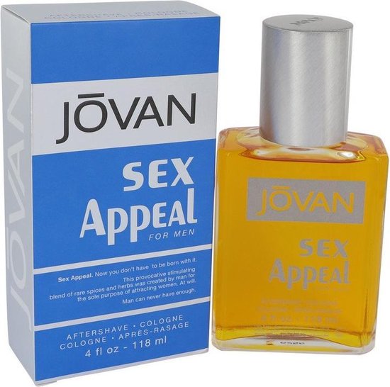 Jovan Sex Appeal After Shave Cologne 118 Ml Bol 7006