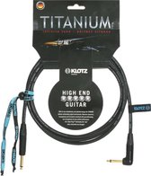 Klotz TI-0300PR Titanium instrumentkabel 3 m - Kabel voor instrumenten