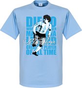 Maradona Legend T-Shirt - Lichtblauw - Kinderen - 152