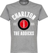 Charlton Athletic Established T-Shirt - Grijs - XXXXL