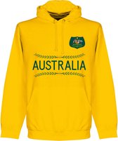 Australië Team Hooded Sweater - Geel - Kinderen - 92/98