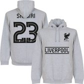 Liverpool Shaqiri 23 Team Hoodie - Grijs - Kinderen - 140