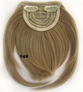 Clip d'extension de cheveux Bangs en blonde - 14 #