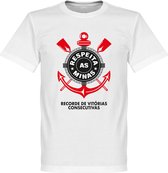 Corinthians Minas T-Shirt - Wit  - XL