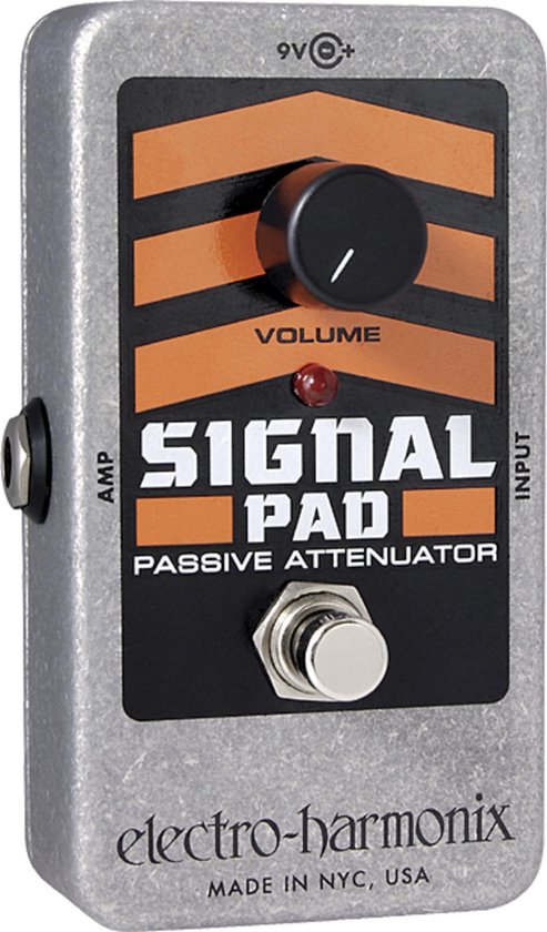 Electro Harmonix Signal Pad passiefer Attenuator - Effect-unit voor gitaren