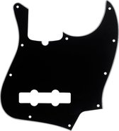 Fender Pickguard standaard Jazz bas zwart 3-Ply - Pickguard voor basgitaar