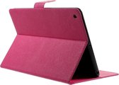 Shop4 - iPad 9.7 (2017/2018) Hoes - Book Cover Vlinder Patroon Roze