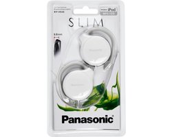 Panasonic RP-HS46E-W On Ear koptelefoon Kabel Wit Oorbeugel