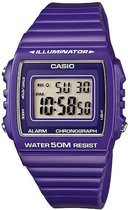 CASIO Horloge W-215H-6A - Unisex -Paars