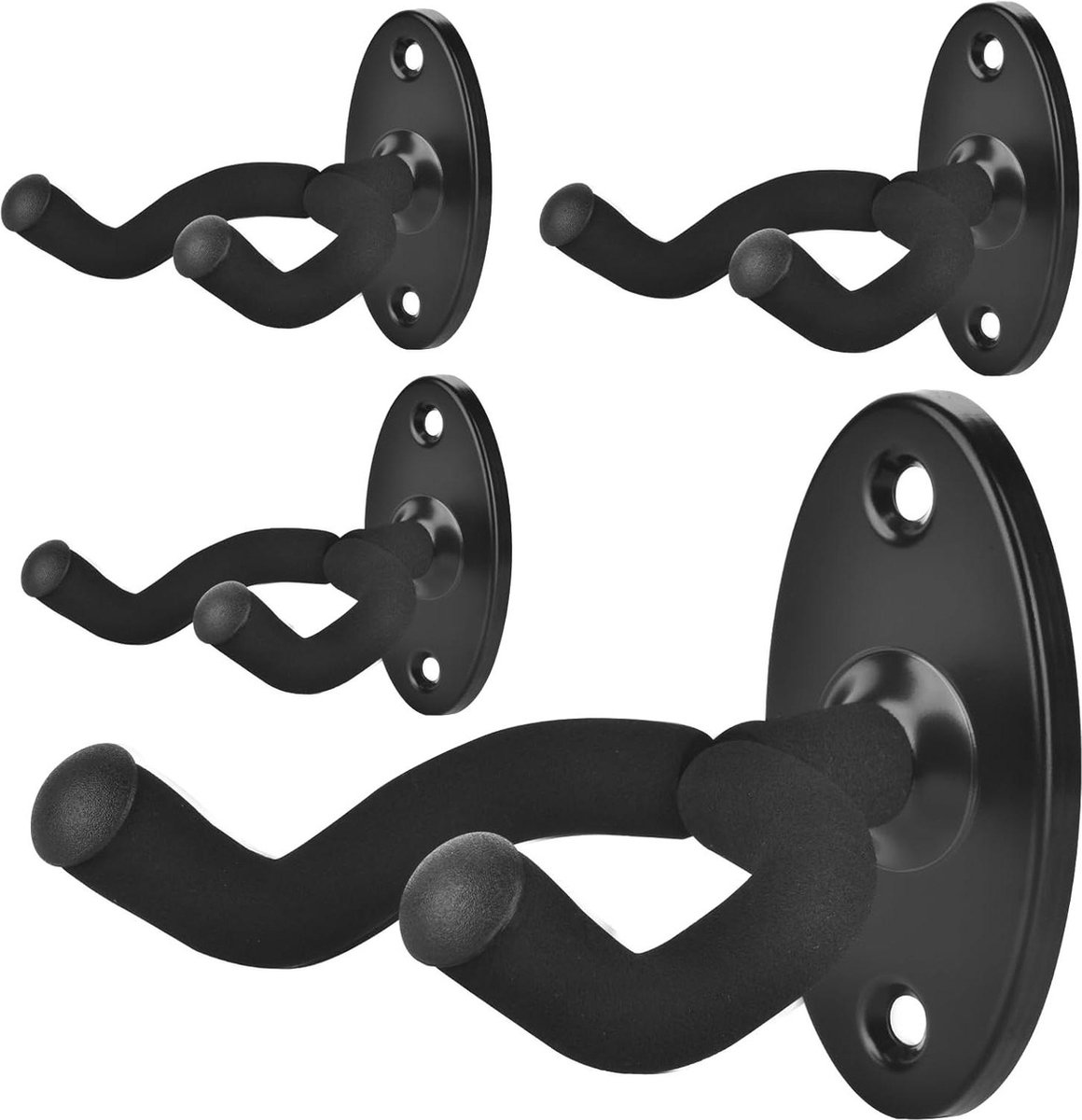 Gitaar Hanger (ovaal) - html content toevoegen gitaar muurbeugel