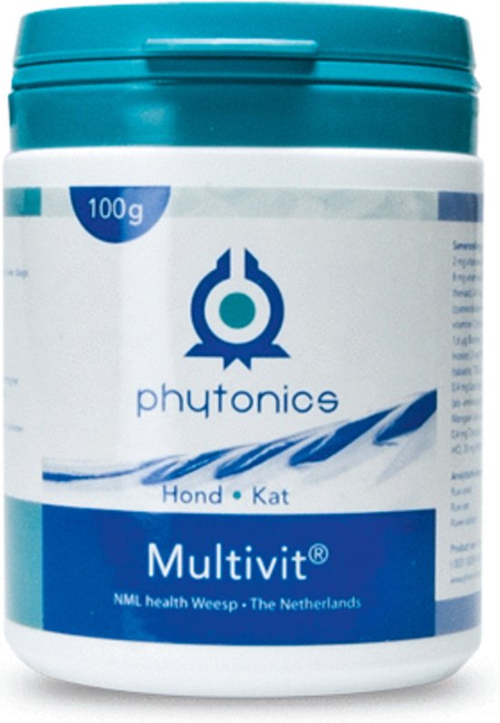 Phytonics - Multivit Hond & Kat - 100 gr