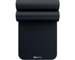 Hop-Sport HS-NB015GM - Fitnessmat - 190x60 cm - 1,5 cm - Zwart