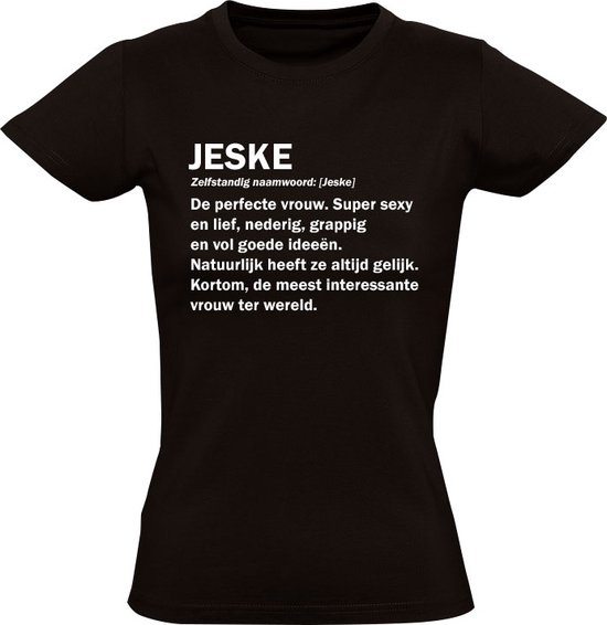 T-shirt femme Jeske Dictionary - cadeau - présent - anniversaire - drôle