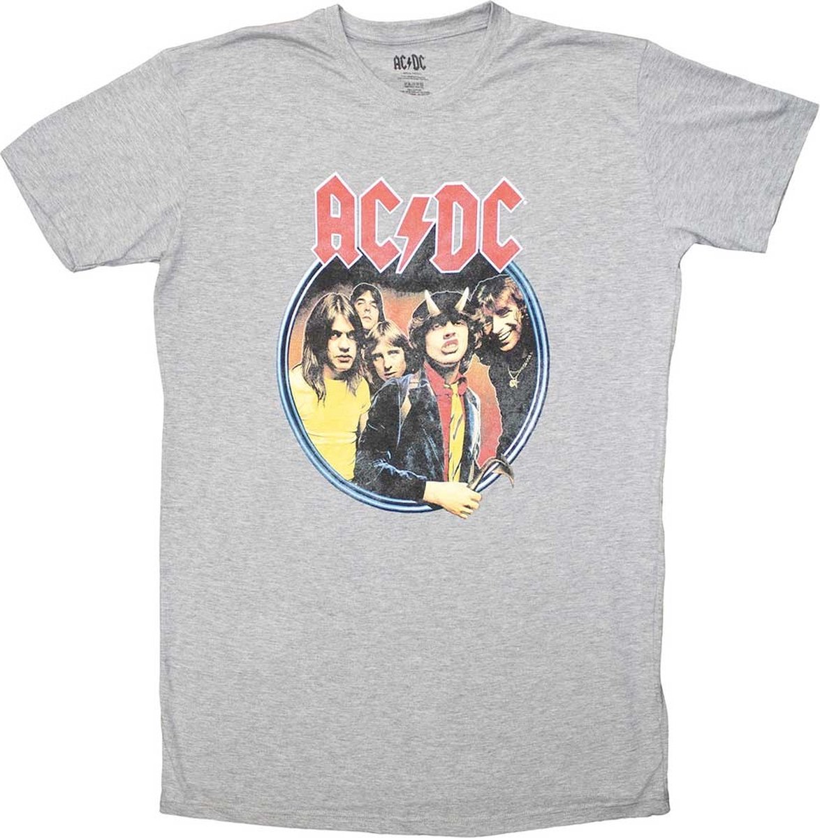 AC/DC - Highway To Hell Circle Korte jurk - M - Grijs