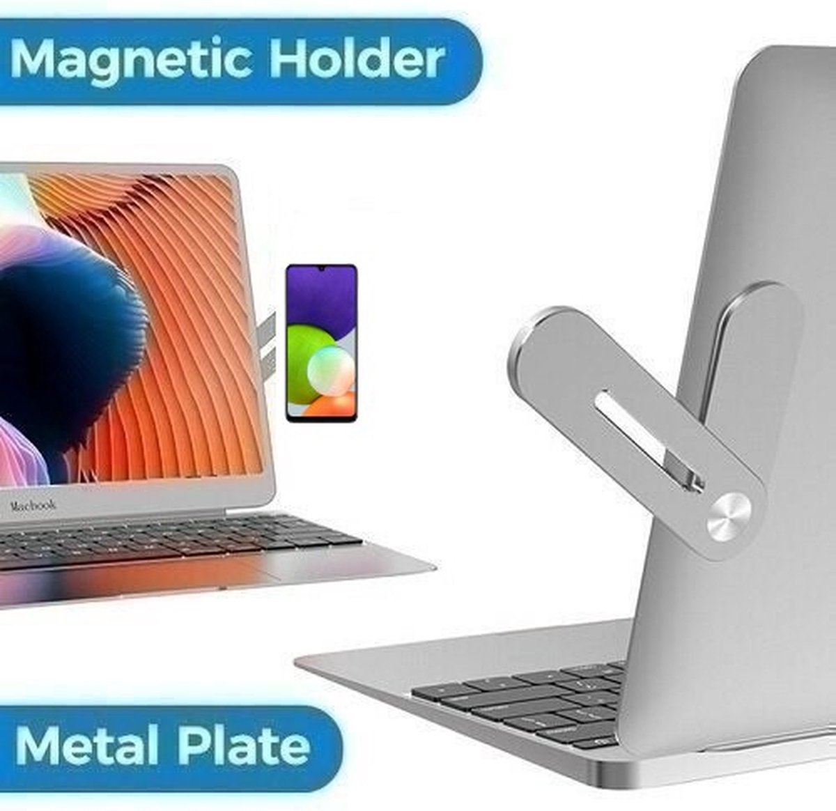 Samsung Galaxy A22 4G Laptop Houder Magnetisch