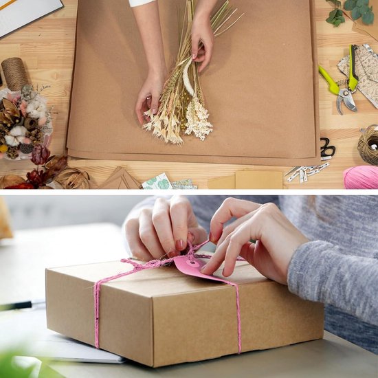 RUSPEPA Zwarte rol van kraftpapier, 76,2 cm x 30 inch, gerecycled papier, perfect voor handwerk, kunst, geschenkverpakking, postzendingen, postzendingen, pakketten en pakketten