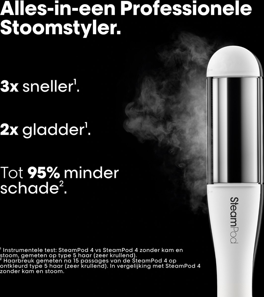 L'Oréal Professionnel SteamPod 4.0 Stoom Stijl- & Krultang - afbeelding 2