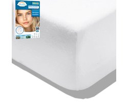 Molton Hoeslaken - 140x200 - Hoogwaardige Matrasbescherming & Comfort | LitaLente - Rondom Elastiek - Matras Beschermer Molton/Matrasbeschermer - Zacht & Vormvast – Premium Katoenmix - hoekhoogte van 30 cm - perfecte pasvorm - hoogkwaliteit molton